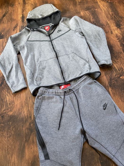 Nike tech fleece костюм сірий, Оригінал, S розмір