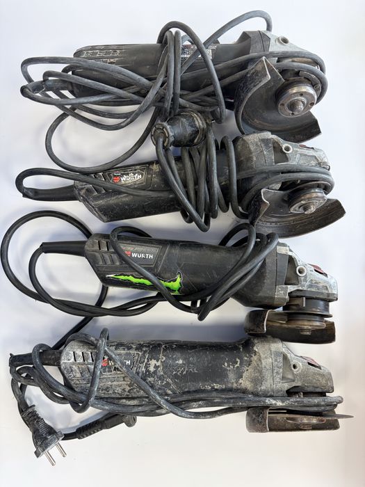 Szlifierki kątowe WURTH 4 sztuki