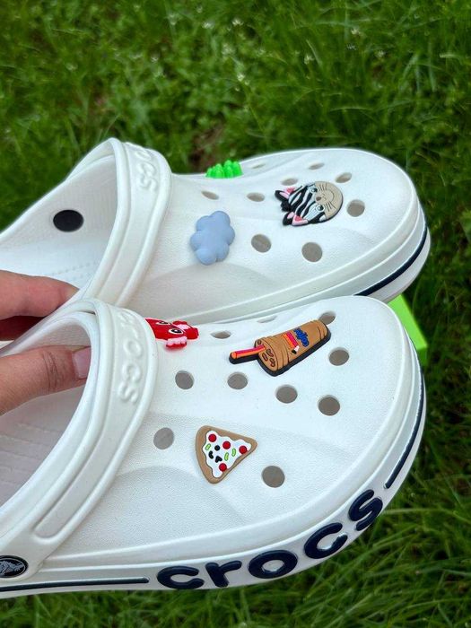 Крокси жіночі білі крокси чоловічі Crocs білі 37 38 39 41 розмір