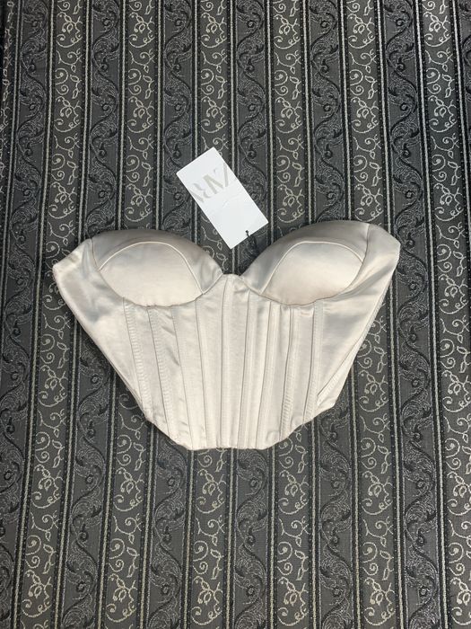 Корсет сатиновий zara розмір с