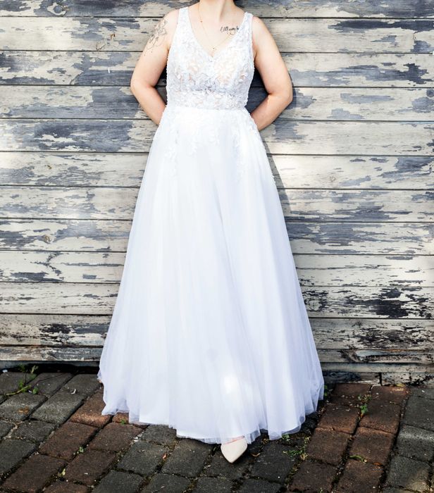 Piękna suknia ślubna