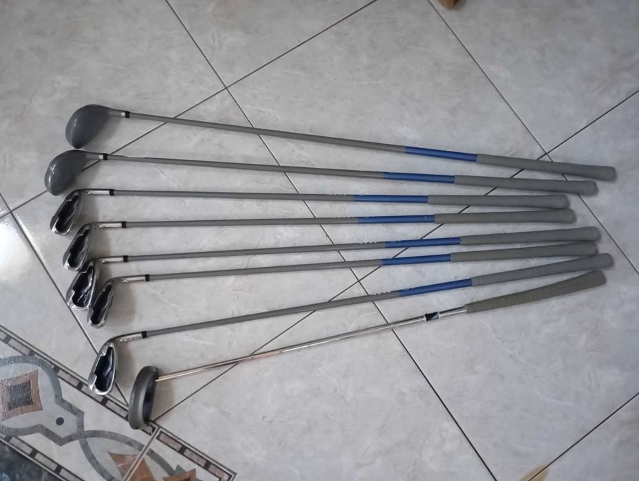 Paço de golfe e saco