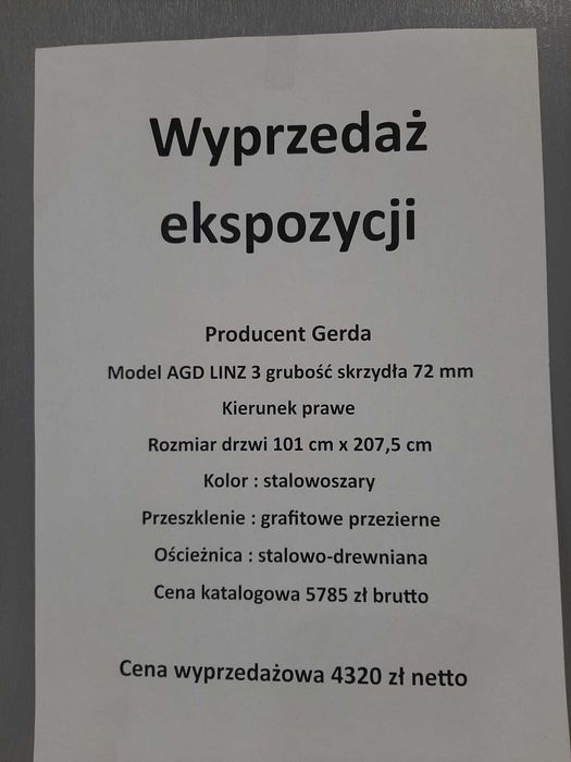 Drzwi zewnętrzne #z 101,z106