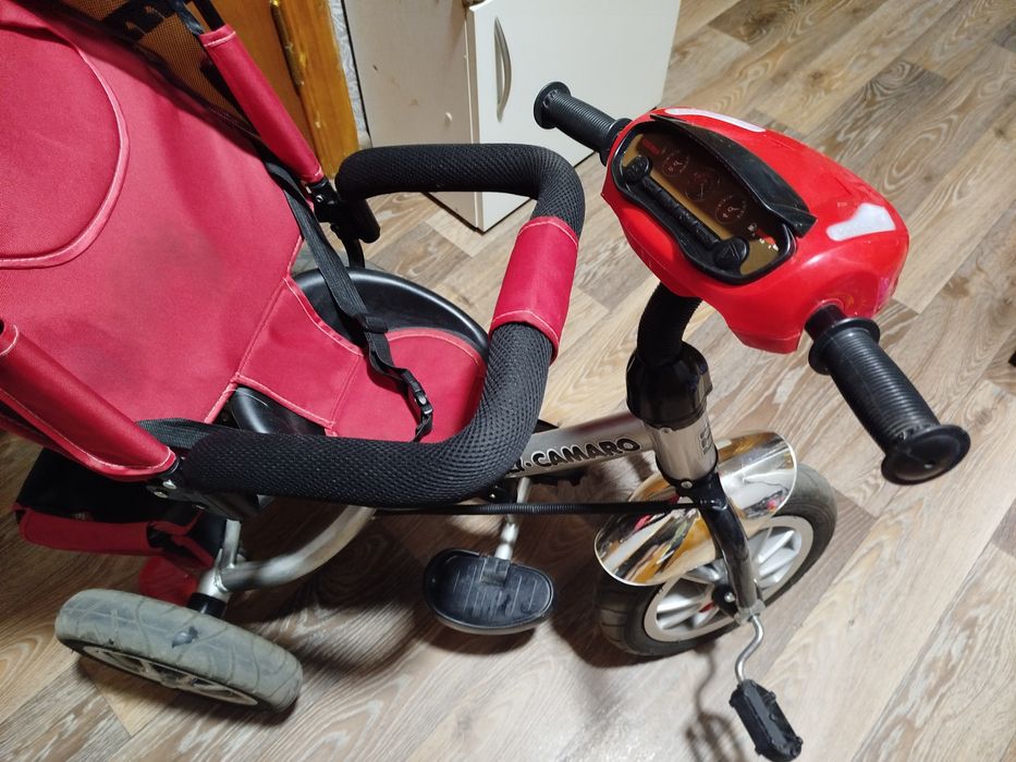 Велосипед детский с ручкой