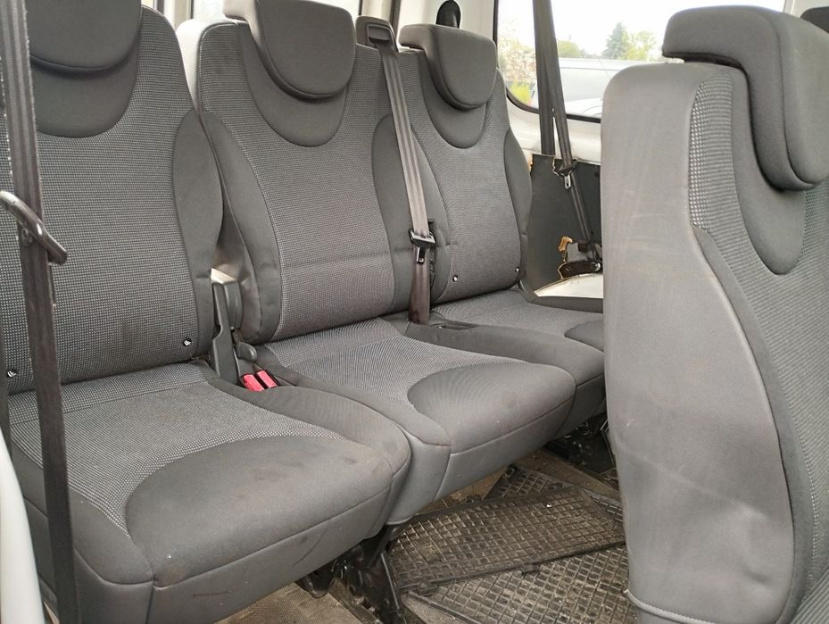 Fotele ławka drugi trzeci rząd Scudo Expert Jumpy 2007/2016 s