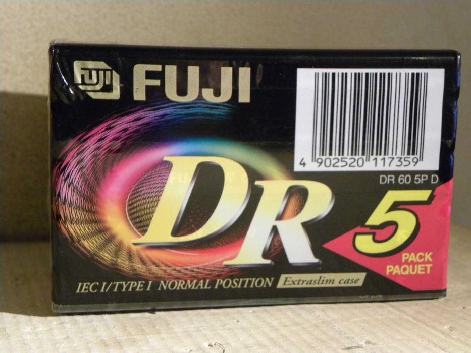 NOWE 5 pak FUJI DR 60 normal position 5 kaset magnetofonowych