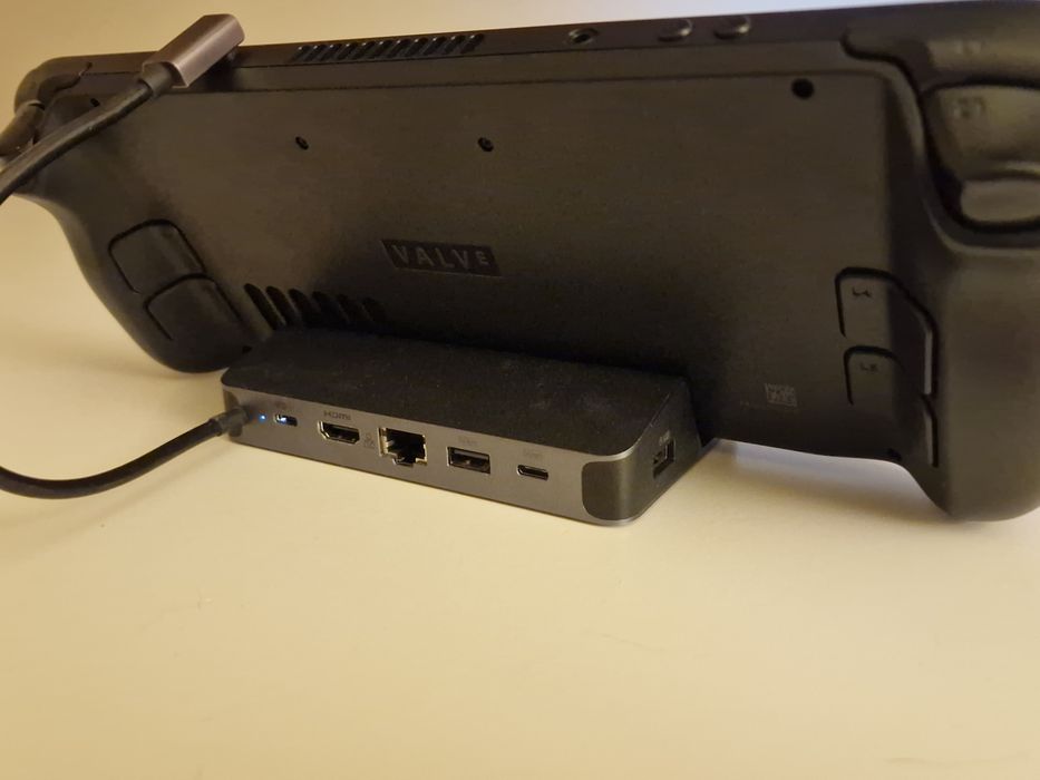 Steamd Deck 1TB (não OLED) com bolsa e dock