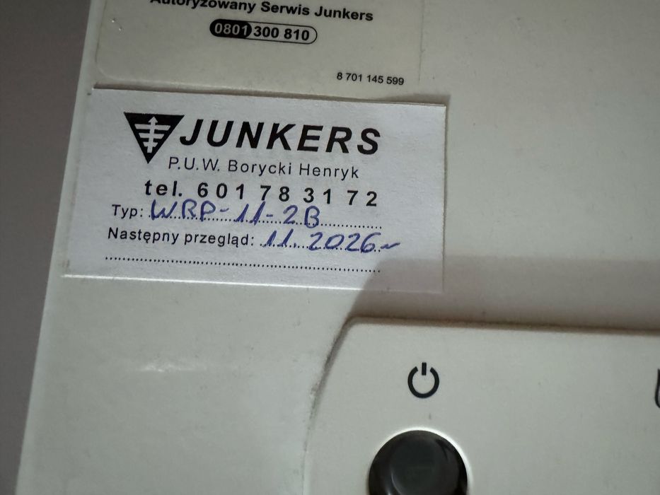 JUNKERS WRP 11-2B piecyk gazowy