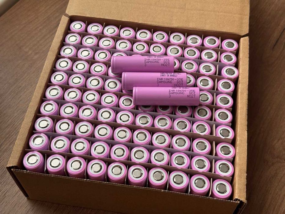Нові Samsung 35E 3500mAh акумулятори Оригінал Корея