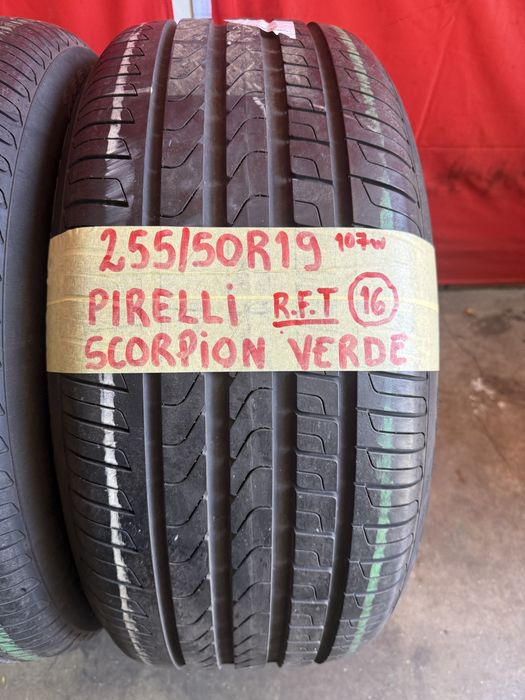 Pneus RFT 255/50/19 Pirelli Como Novos