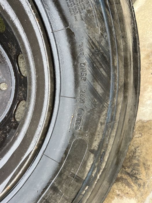 Pneu e jante 315/80r/22.5