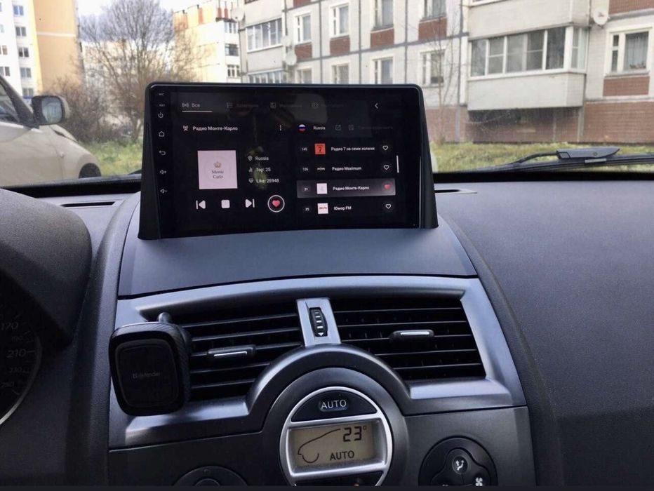 Штатна android магнітола Renault Megane 2 Megane 3 рено меган car play