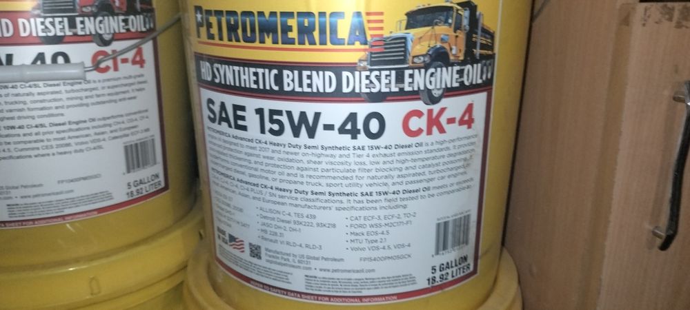 Масло 10w40 15w40 PETROMERIKA