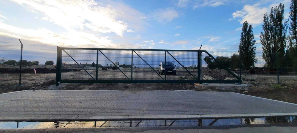 Brama przesuwna 2D 6-5-6 - Zestaw- H-1,5 L-5m- PROMOCJA