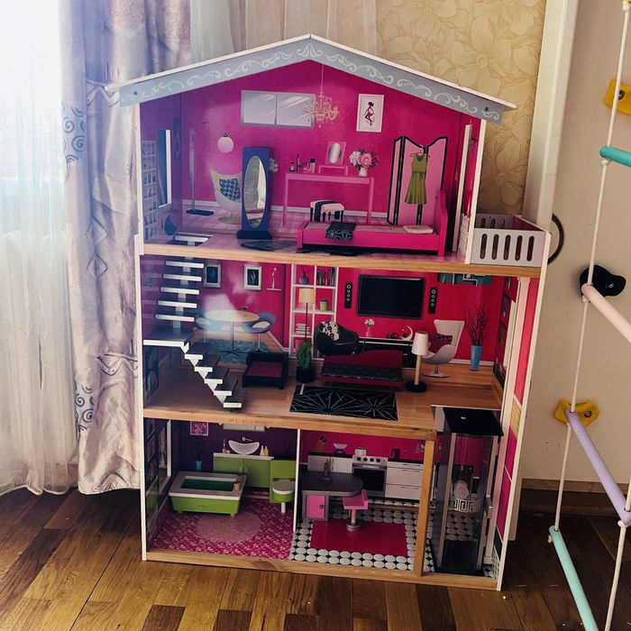 Ляльковий будинок кукольный дом kidkraft новорічний подарунок подарок