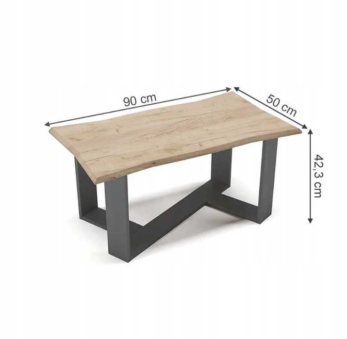 Stolik kawowy 90 x 50 x 42,3cm bardzo nowoczesny