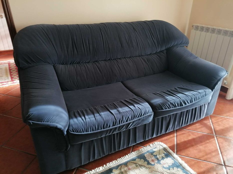 Conjunto 3 Sofás em tecido