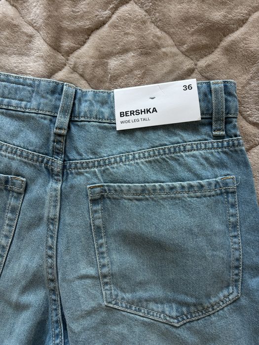 Широкі джинси  wide leg tall нові Bershka