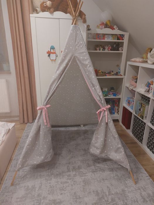 Namiot tipi dla dziewczynki