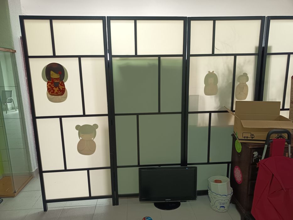 Biombo ikea em bom estado