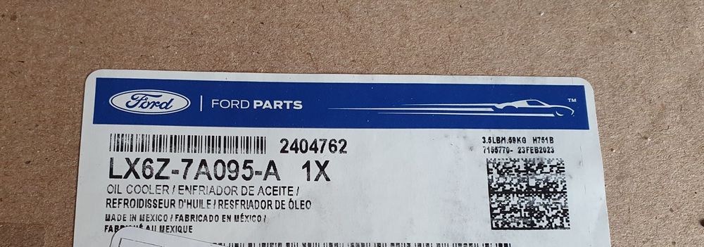 Lincoln Corsair Ford Escape 2020 радиатор АКПП 8F35 И 8F24 LX6Z7A095A