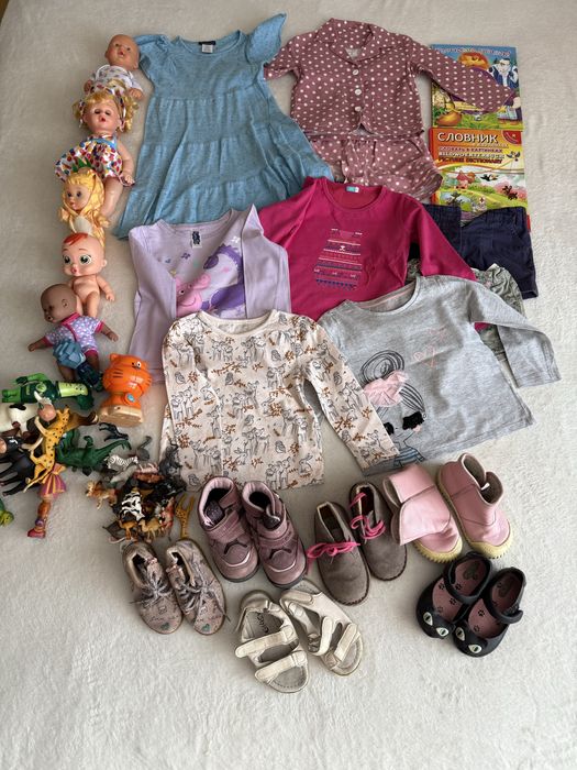 Пакет вещей на девочку 2-3 года