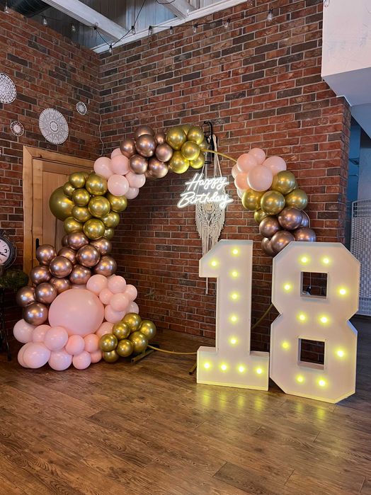 Ścianki do zdjęć na 18stke, urodziny, chrzest, rocznice | Kościerzyna