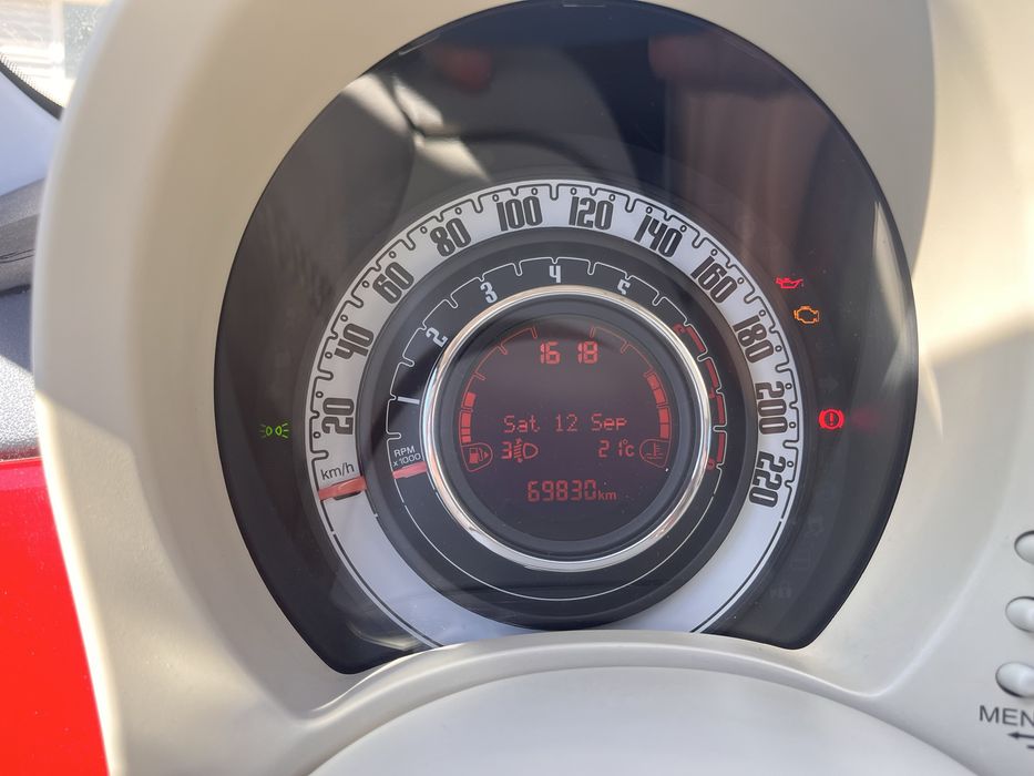 FIAT 500 1.2 CULT 70 000KM