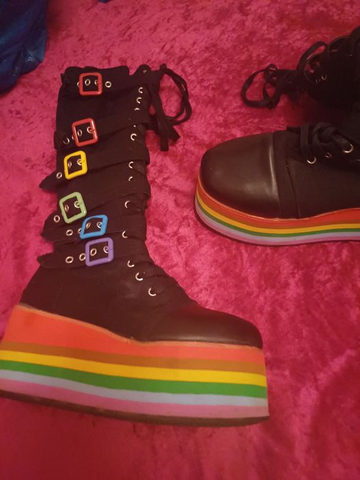 Botas Vintage  Plataforma