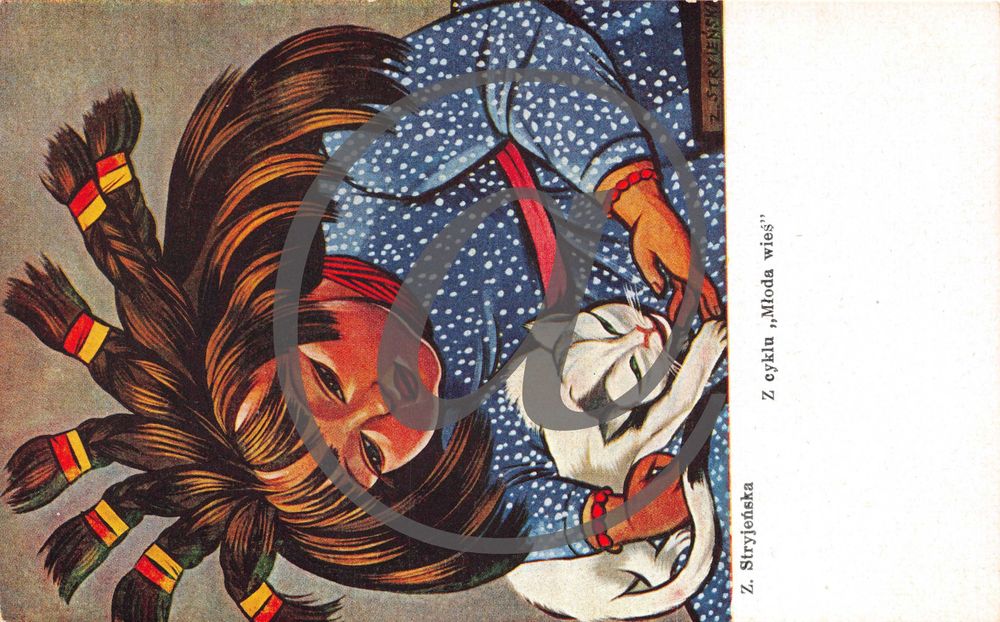 Zofia Stryjeńska pocztówki ok 600szt R145