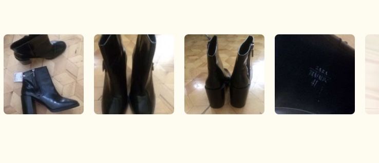 Botki zara 40 41 nowe