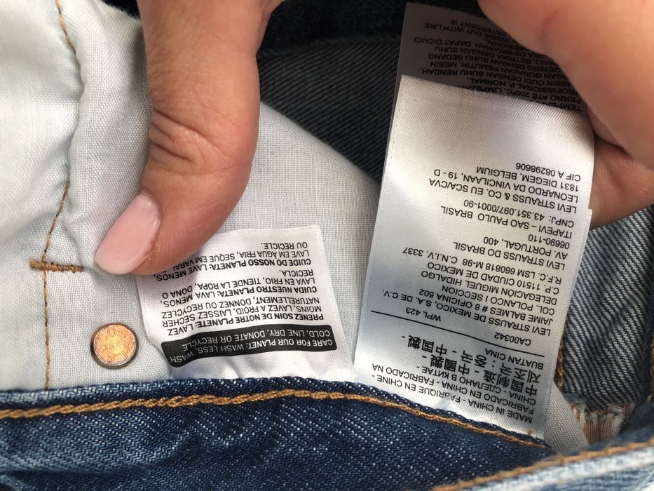 Levis spódniczka jeansowa roz.34