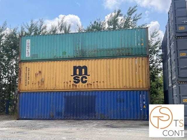 Kontener morski magazynowy budowlany 40 HC używany – TS-CONT