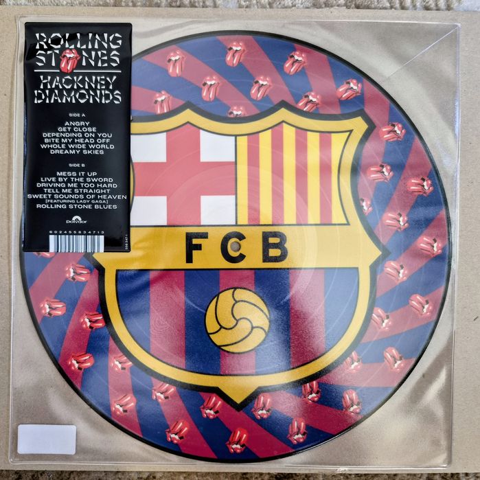 Winyl The Rolling Stones - Hackney Diamond x FC Barcelona