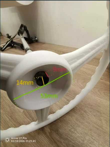 NOWA ! Kierownica Moskwicz AZAK na pedały.