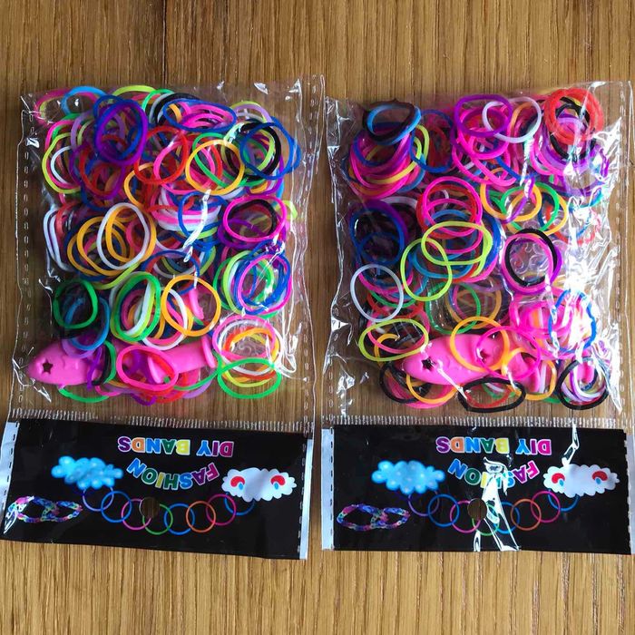 Новый набор резинок плетения браслетов 200шт рогатка крючок Sки станок