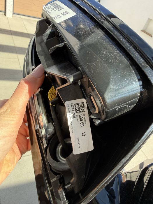 Oryginalne Lusterko Prawe BMW Shadowline Czarny Połysk LCI 2023- OEM (Korpus)