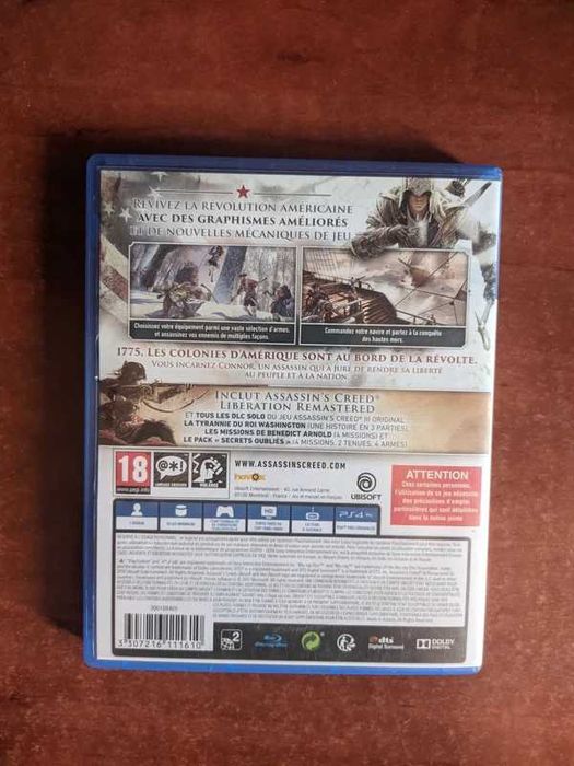 Assassin's Creed 3 Remastered PS4