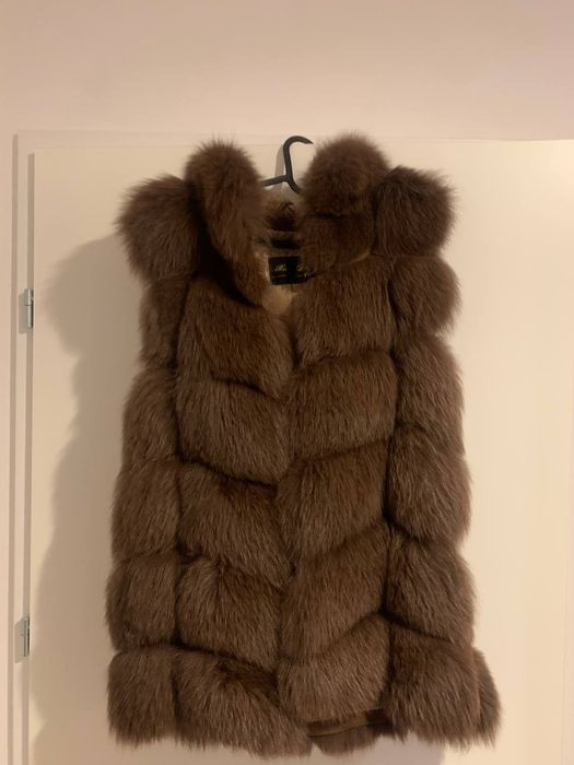 Kamizelka z lisa polarnego