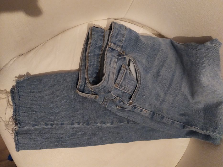 Spodnie jeans dziewczęce Next 13 lat niebieskie