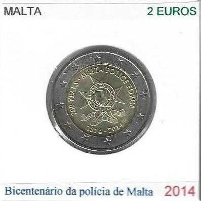 Malta - - - - - Moedas Comemorativas de 2 Euros