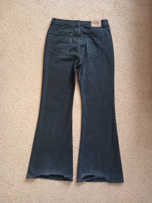 Штаны джинсы balenciaga клёш flared jeans