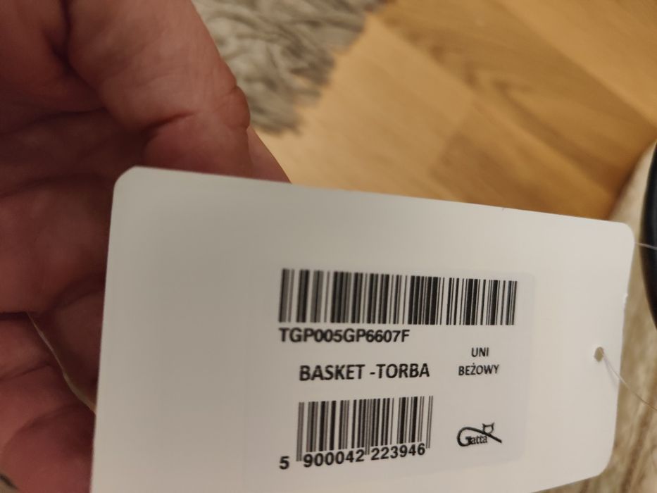Koszyk shopper słomkowy Gatta nowy