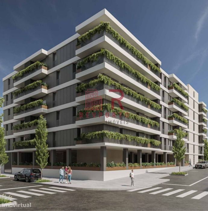 Apartamento T1  com varanda e garagem