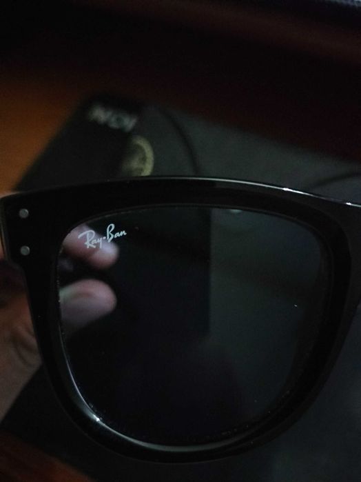 Óculos Ray-Ban Wayfarer Reverse Lentes Azuis