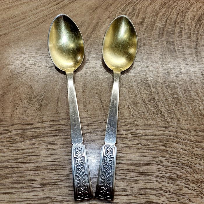 Серебряные чайные ложки_СССР