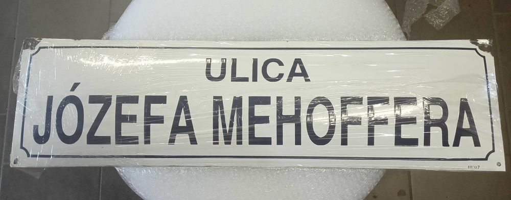 Tablica Emaliowana Józef Mehoffer,