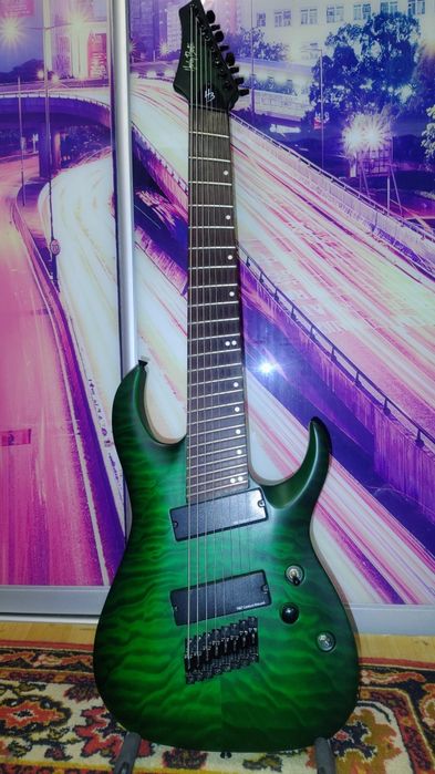 Электрогитара Harley Benton MS-8 Progressive