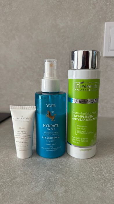 Zestaw kosmetyków Rituals, Yope hydrate my hair, Bielenda supremelab