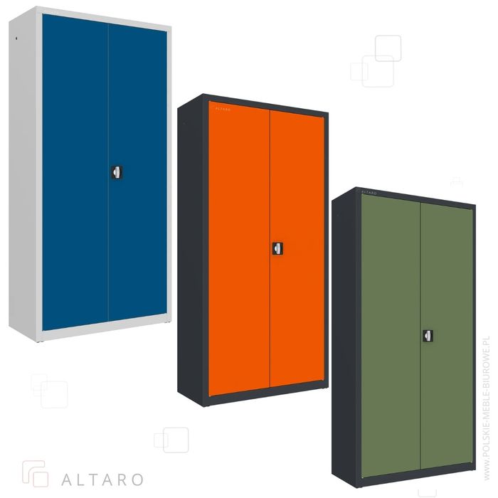 Szafa WARSZTATOWA metalowa , do magazynu, na produkcję, do garażu